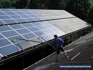 Solarreinigung NRW - Solarreinigung und Photovoltaik Reinigung Münster und Umgebung